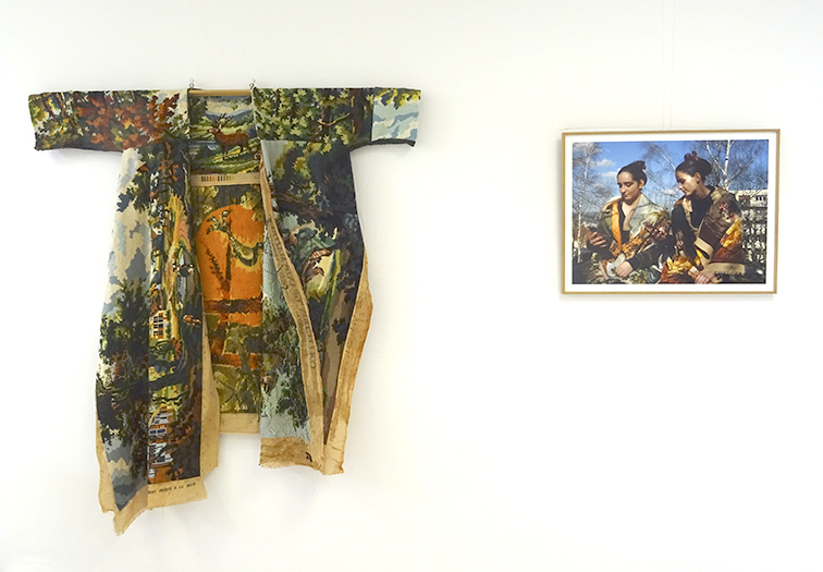 la dépouille art fiberart les motifs de la tapisserie contemporaine cnap Marie Depari -Yafil